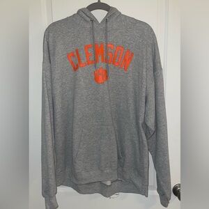 Gray Clemson Hoodie